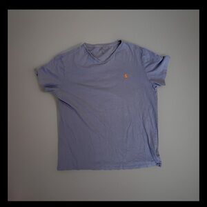 Polo by Ralph Lauren Blue Short Sleeve Tee with Iconic Logo 039